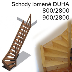 DUHA lomené 800 - 900/2800