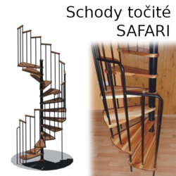 VÝPRODEJ - Točité schody SAFARI